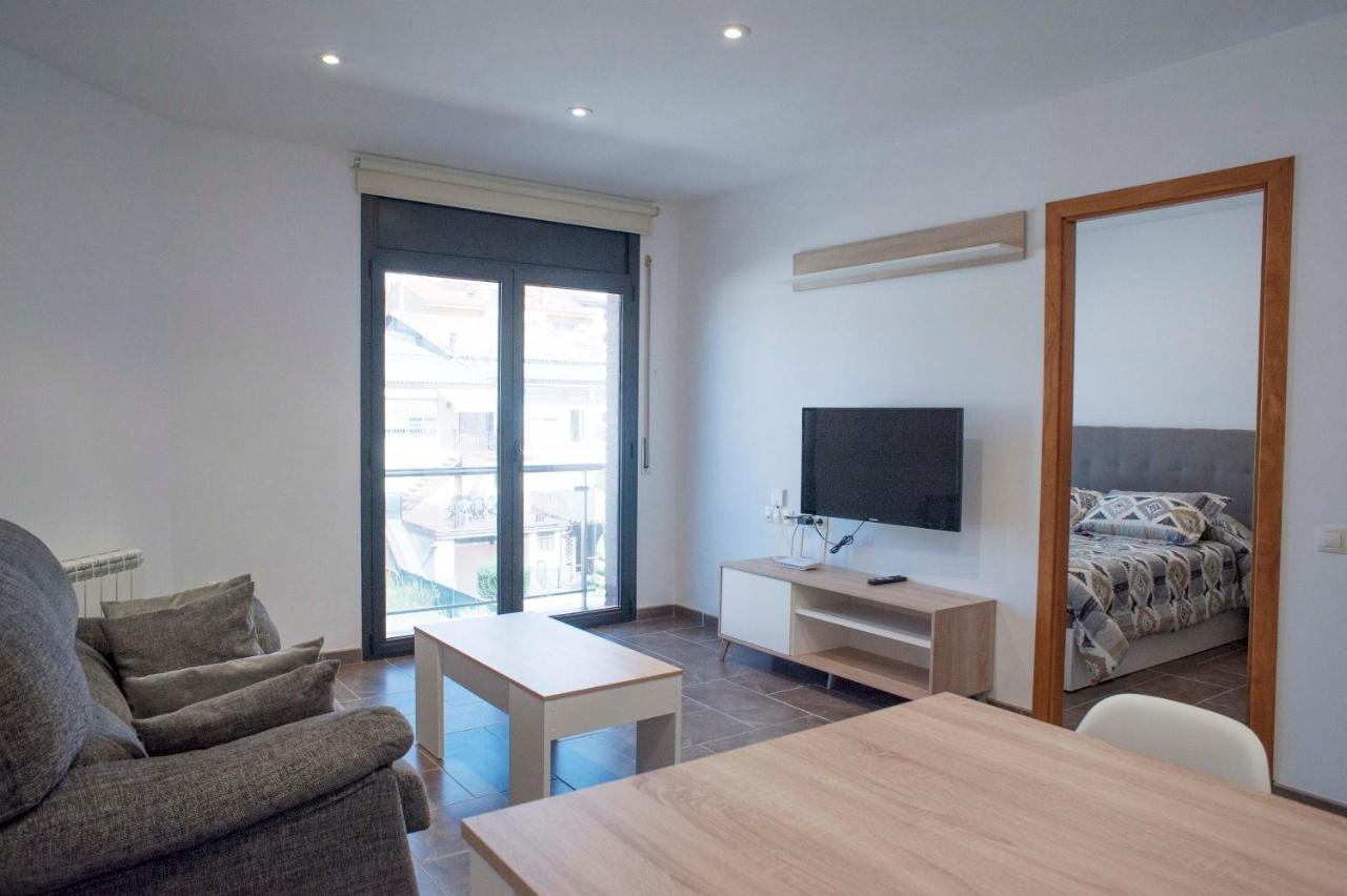 Apartament Bisaura De Ter Sant Quirze De Besora Buitenkant foto